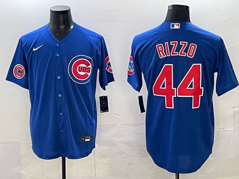 Men Chicago Cubs #44 Rizzo blue Nike MLB 2025 jersey 002